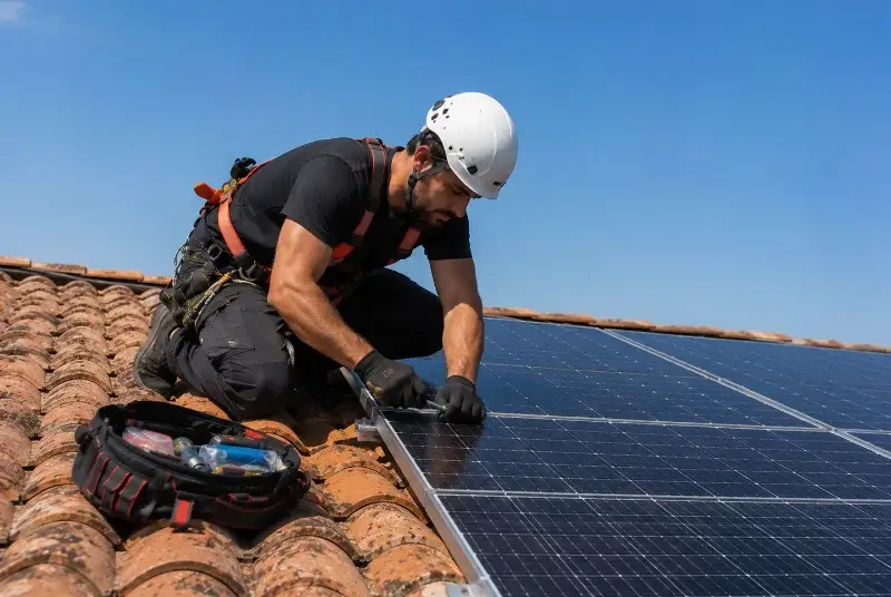 Maintenance et monitoring de panneaux solaires à Divonne-les-Bains